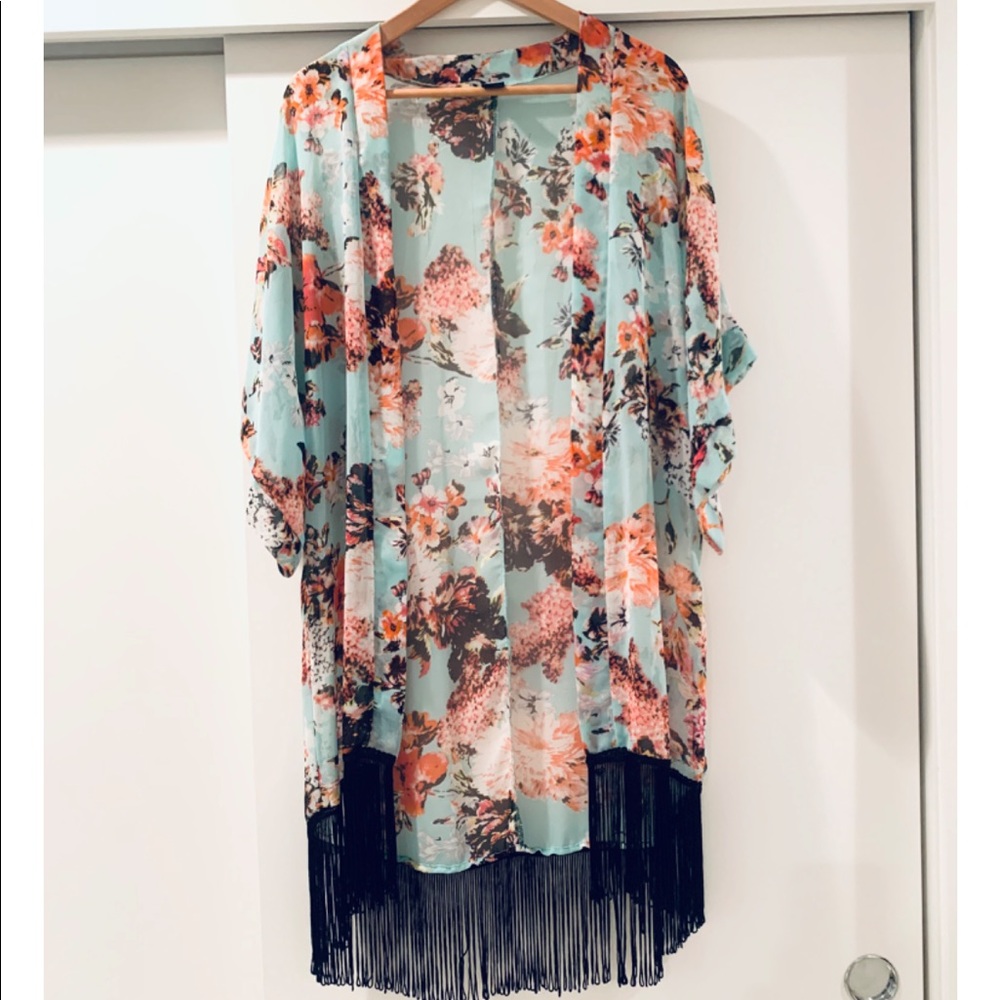 Floral cover up